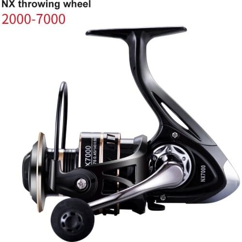 BK Series Fishing Reel Movement Fishing Reel Spinning Series Metal Spool Spinning Wheel For Sea Fishing Carp Fishing