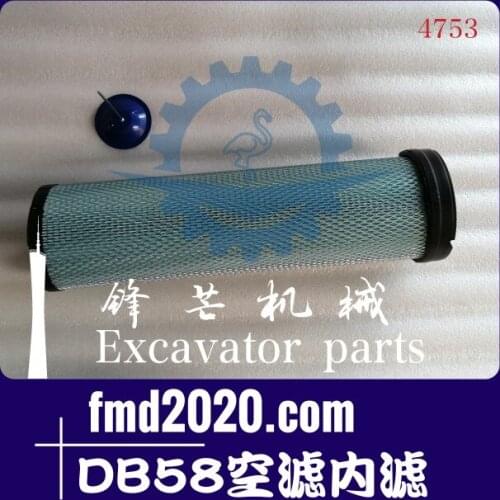Free shippingg for Excavator loader accessories engine electrical parts DX225LCA air filter DB58 air filtration in-filtration
