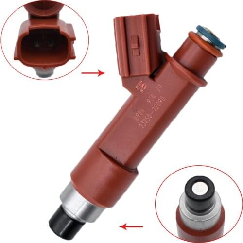 30PCS High Quality Fuel Injector Nozzle OE 23250-22090 2325022090 For Japanese Car 12Holes