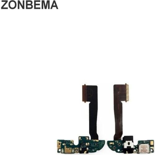 ZONBEMA 10pcs NEW For HTC one M8 831C E8 Micro Dock Port Charger USB Connector Charging Flex Cable Board