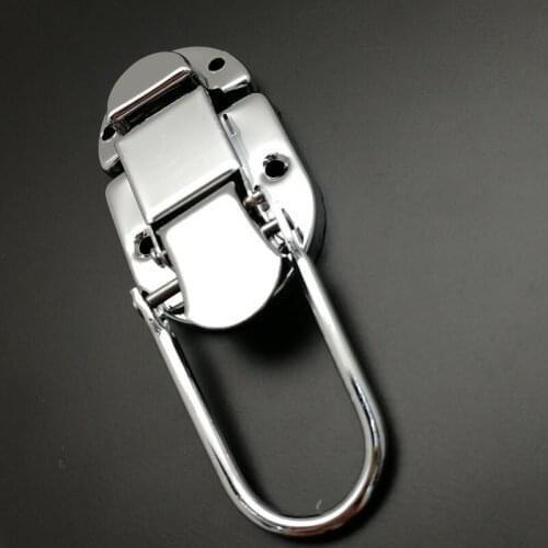 1pcs Retro Antique brass Decorative Jewelry Chest Wine Box Wooden Case Toggle Hasp Latch Catch Clasp with Screws 34x61mm