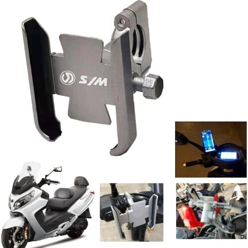 For SYM CRUISYM 125 180 300 GTS 250i 300i maxsym 400 600 jet 14 125 Motorcycle handlebar Mobile Phone Holder GPS stand bracket