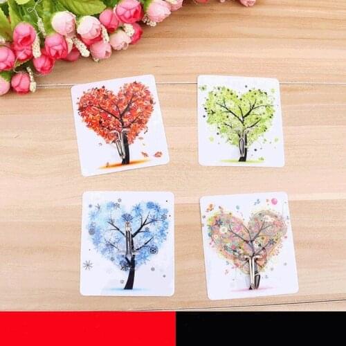 Hot selling creative transparent traceless hook nail free hook kitchen toilet strong magic stick hook manufacturers