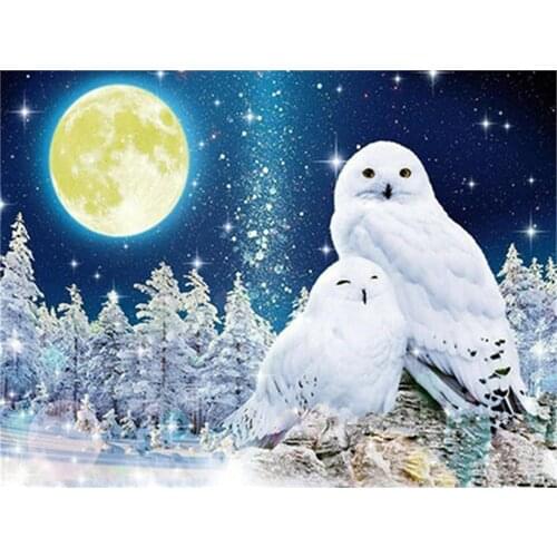 Wolf Animal DIY 11CT Cross Stitch Embroidery Kits Craft Needlework Set Printed Canvas Cotton Thread Home Decoration Sell