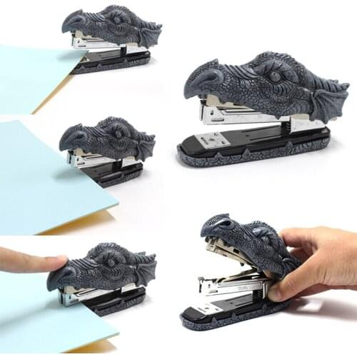 Creative Stapler Practical Office Stationery Home Crafts Desktop Resin Decoration Animal Styling NK-Shopping