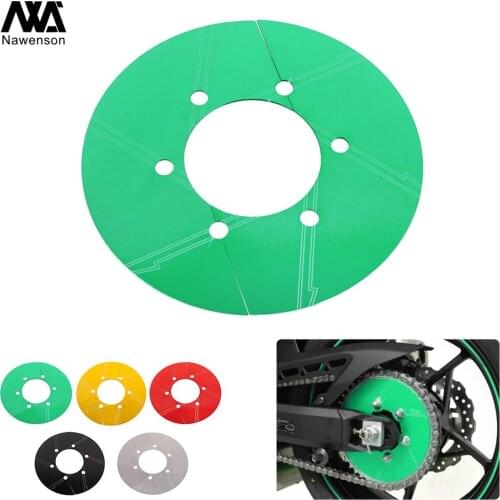 Motorcycle Rear Sprocket Cover Aluminum Rear Wheel Transmission Pulley Gear Decoration for Z900 2017-2020