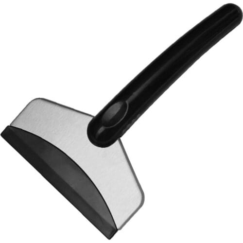 Multifunctional Ice Scraper Frost Remover Window Glass Cleaning Tool Stainless Steel Snow Shovel for Car Truck SUV Windshield