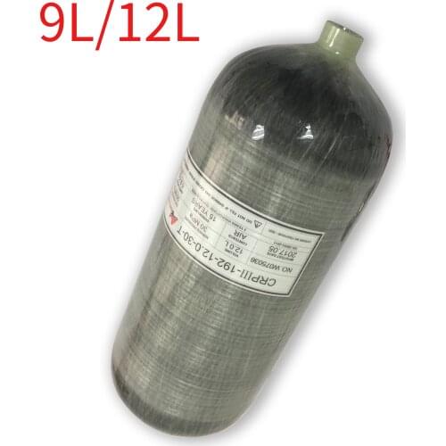 AC3120 Pcp Tank 9L/12L Mini Scuba Co2 4500Psi Compressed Air Guns To Hunt Airforce Condor Cylinder Balloon Pressure Carbine