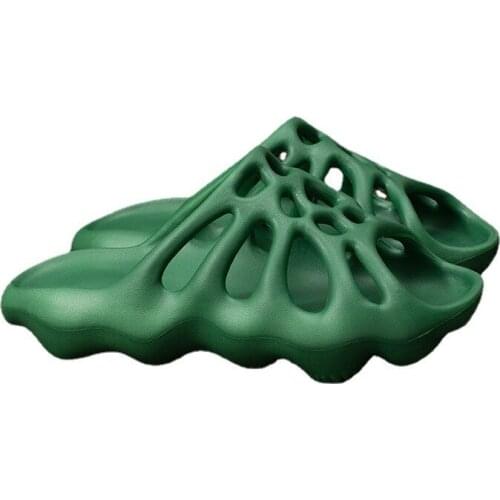 Ladies Slippers Summer Fashion Beach Shoes Casual Spider Web Sandals Holes Easy To Bend Soft Bottom Non-slip Wear-resistant