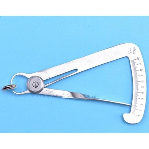 1PC Stainless Steel Triangle Measure Gold Caliper Dental Supplies