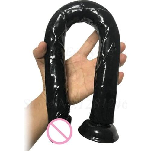 19.69" Super Long Dildo Flexible Large Dick Soft Realistic Penis Vagina and Anal Women Gay Lesbian Sex Toys Big Dildo Butt Plugs