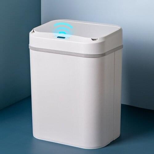 Smart Nordic Trash Can Bathroom Garbage Bag Holder Automatic Trash Bin Storage Bucket Containers Cocina Household Cleaning Tools