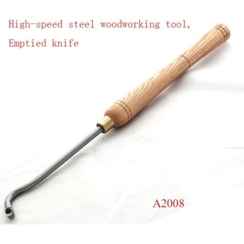 High-speed steel woodworking Emptied knife,Replaceable blade A2008,tools for carving wood