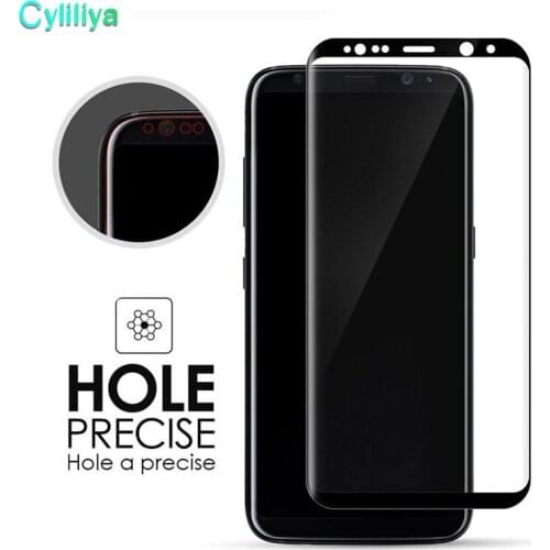 3D Curved Full Cover Tempered Glass phone Screen Protector For samsung s9 plus S8 For Iphone X 10 8 free post 5pcs/lot