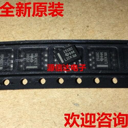 5PCS New original TLC251 TLC251BCD operational amplifier package SOP8 original genuine spot