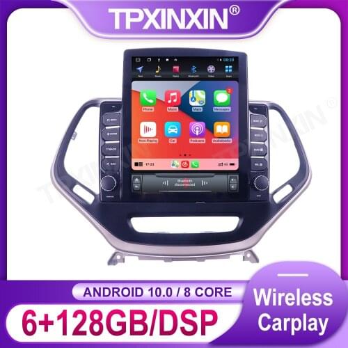 Android IPS Screen Car Radio For JEEP Cherokee 2014 - 2018 Multimedia Video Audio Recorder DVD Player Navigation GPS Auto 2 din