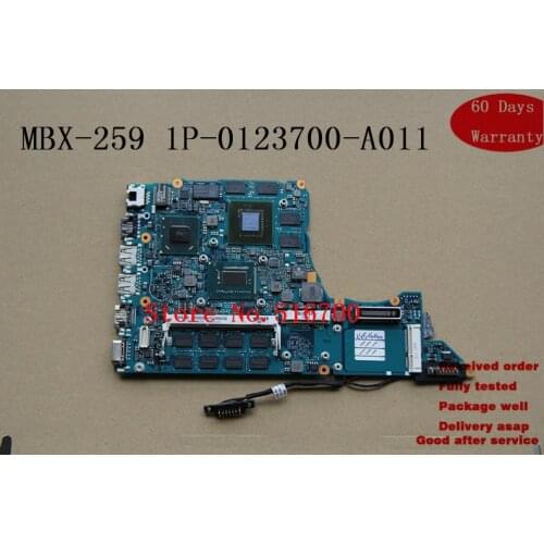 For Sony MBX-259 1P-0123700-A011 with I7-3520M CPU and VGA Card Onboard SR0MU motherboard