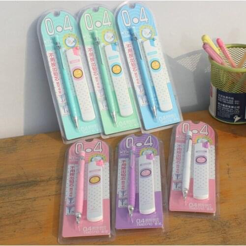 1 Set w16 0.4mm Lead Pupils Set for w27 Activities Cartridge Student Supply Writing Refills Set Mechanical Pencil