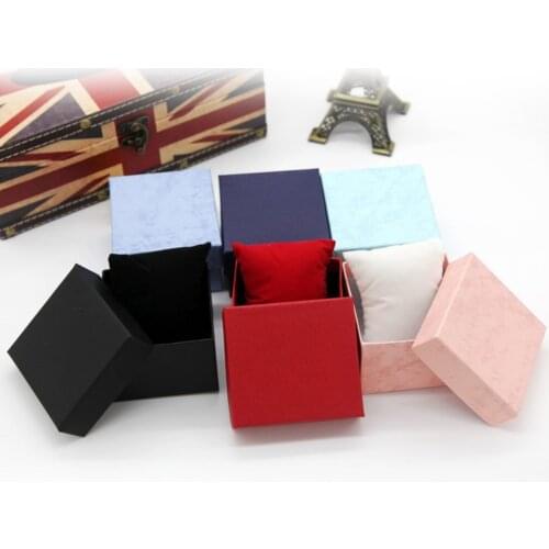 Watch Box Jewelry Wrist Watch Durable Hard Case Square Gift Box For Bracelet Bangle Boxes Gift Box Storage Box