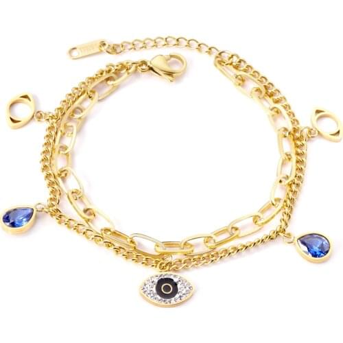 LUXUKISSKIDS Blue Bracelets