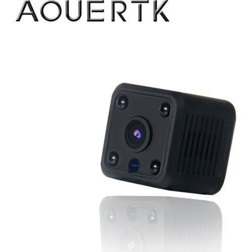 AOUERTK Battery Camera 720P/1080P Audio record SD Card Slot WiFi night vision Video IP Camera WiFi Mini CCTV