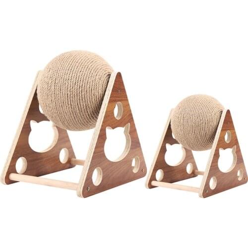 Multifunctional Cat Scratch Toy Pet Scratcher Hunting Toy Furniture Protector Non-toxic Soft Scratching Ball
