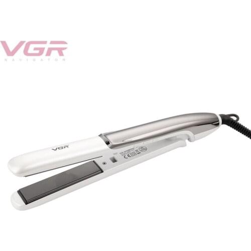 New Arrival Negative Straightener Volume Straight Dual-Use Ceramic Hair Straightener V-550