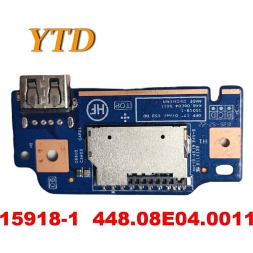 Original for HP 17-X USB board 15918-1 448.08E04.0011 tested good free shipping