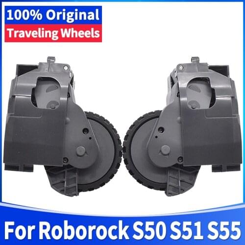 Original Traveling Wheel Module Right and Left Spare Parts Wheel for XIAOMI Roborock S50 S51 S55