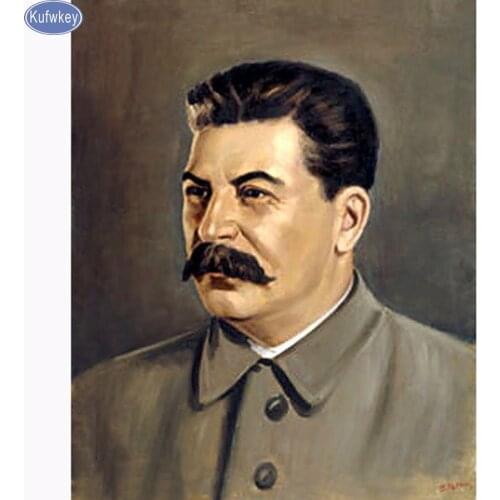 Full,Diamond Embroidery,Leader Stalin,portrait,5D DIY Diamond Painting,Stitch Cross,kits,3D,Diamond Mosaic,mazayka,pattern,gifts