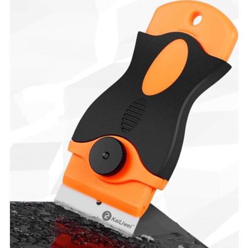 Ceramic Glass Oven Razor Scraper Plastic Handle Razor Scraper Ceramic Glass Oven LCD remove glue Window Tinting Tool Blade