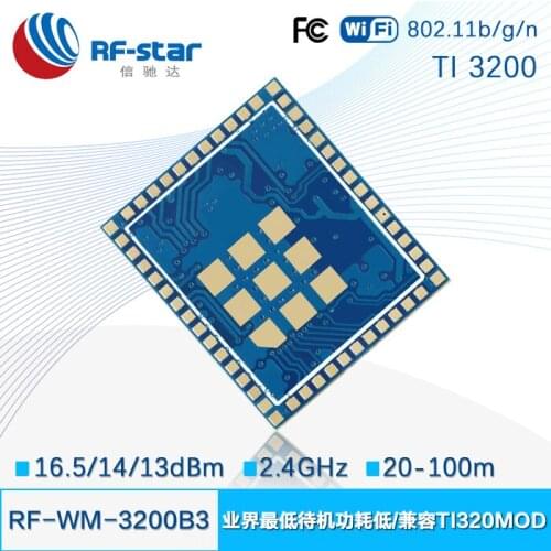 TI CC3200MODR1M2AMOBR CC3200MOD CC3200 module RF-WM-3200B3