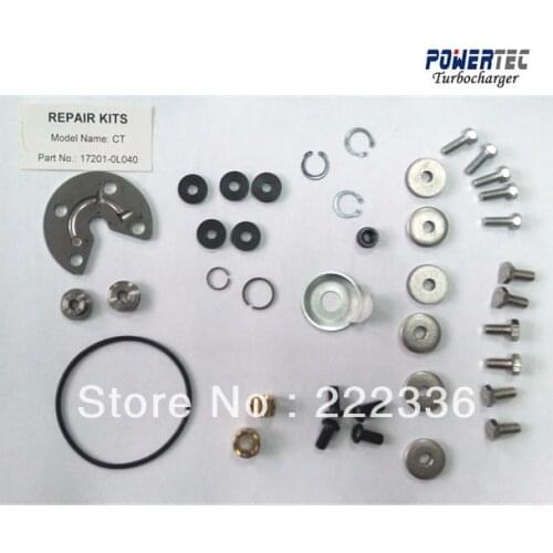 Turbo repair kits VIGO3000 VGT 17201-0L040 172010L040 Turbo kits FOR TOYOTA HILUX 3.0L