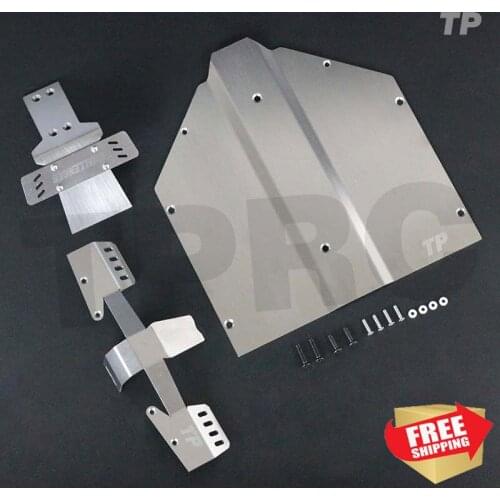 RC Radio control car traction hobby KM 1/6 challenger chassis armor protection plate guard option upgrade parts