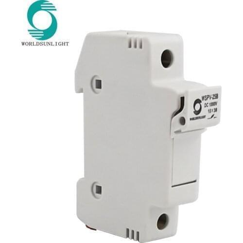1 pcs WSPV-20B Photovoltaic Solar 1000v 10a 15a 16a 20a 30a DC Fuse Holder Base