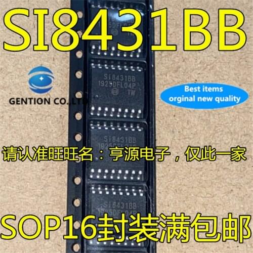 10Pcs SI8431BB-D-IS SI8431BB SI8431 SOP16 Isolator chip IC in stock 100% new and original