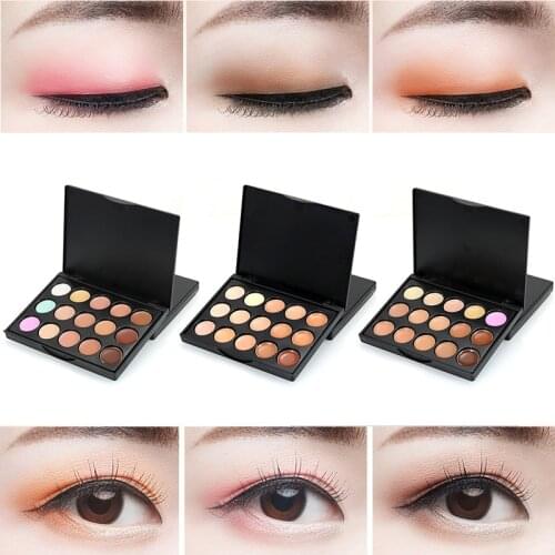 15 Colors Makeup Concealer Palette Full Cover Blemish Dark Circles Professional Waterproof Concealer Cream Matte Beauty Comestic