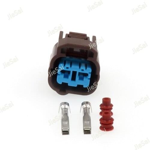 2 Pin 6189-0593 Auto Plug Sealed Waterproof Electrical Automotive Cable Female Connector