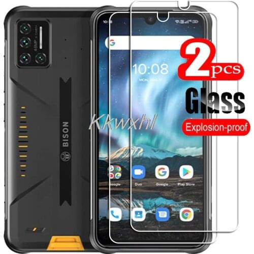 2PCS FOR UMIDIGI Bison 2021 High HD Tempered Glass Protective On UMIDIGIBison 2020 Phone Screen Protector Film