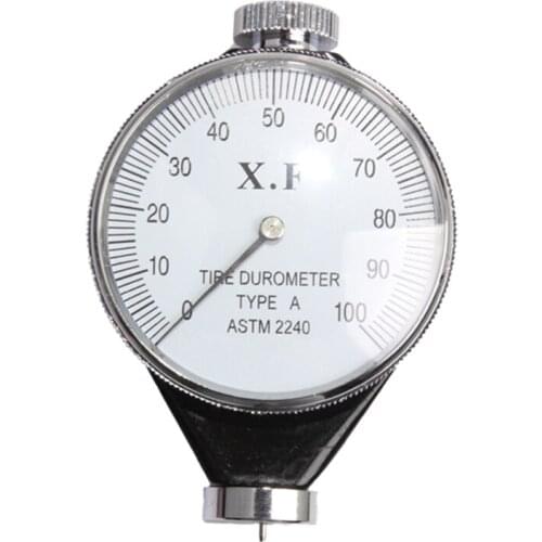 4 Pcs/Let Shore Type A Rubber Tire Durometer Hardness Tester Meter 0-100 HA