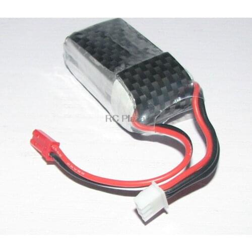 7.4V/2S 600mAh 20C LiPo battery JST plug for RC helicopter airplane Lipolymer power pack
