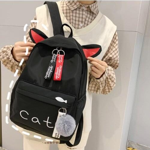Anime Backpack for School Fashion Backpacks for Women 2021 Large Capacity Womens Brand Backpack Men Backpacks for GirlsLuggage