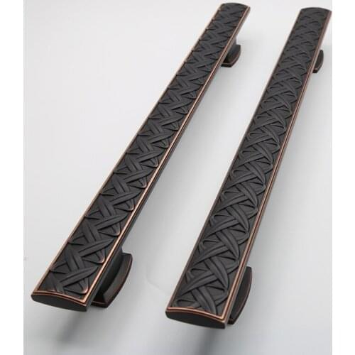 Large Door Handle Glass Door Wooden Door Hotel Villa Door Concealed Open Installation Pair Installation Single Installation 320