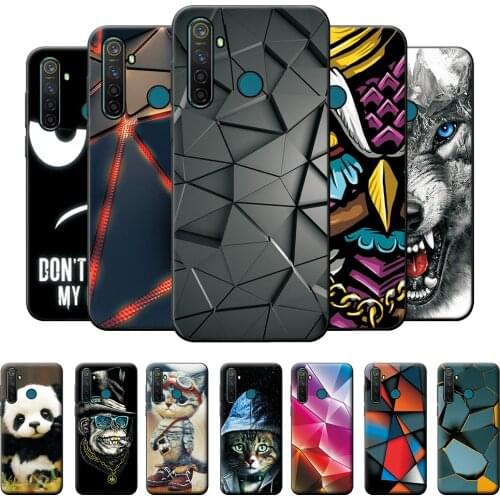 Case For Realme 5 Pro Case OPPO Realme 5 Pro Matte Back Cover Phone Case For OPPO Realme 5 Pro Fundas Fashion Cover on Realme 5