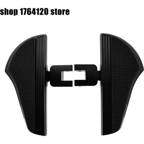 Black Non-slip Rear Pessanger Foot Pegs Motorcycle Floorboard For Indian Roadmaster 2014-2016 2017-2019