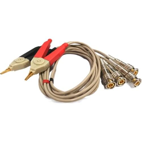 Digital Bridge LCR Test Line Four-wire Resistance Clip Universal Battery Internal Resistance Meter Pen Clip