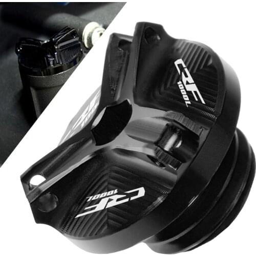 Motorcycle Accessories parts Engine Oil Drain Plug Sump Nut Cup Plug Cover cap Aluminum For Honda CRF1000L CRF-1000L CRF 1000L