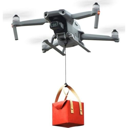 For DJI Mavic Air 2S Drone Airdrop System Wedding Proposal Delivery Device Dispenser Thrower Transport Device with Landing Gear