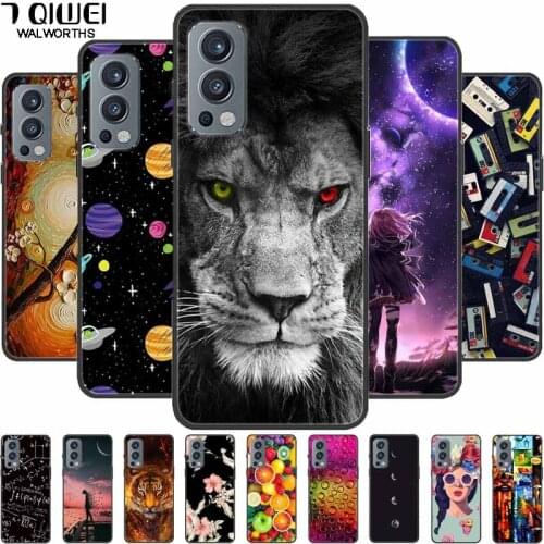 For OnePlus Nord 2 5G Case Cute Painted Silicon Soft Phone Cover for One Plus Nord 2 5G Case Nord2 5G 2021 TPU NFC Fundas Para