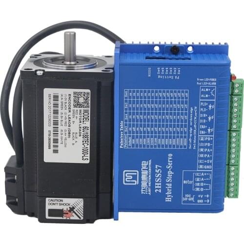 NEMA24 3NM JMC 2phase 60 Closed loop Stepper motor driver CNC kit 60J1887EC-1000+2HSS57